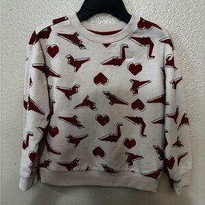 Toddler Valentine’s Day sweatshirt